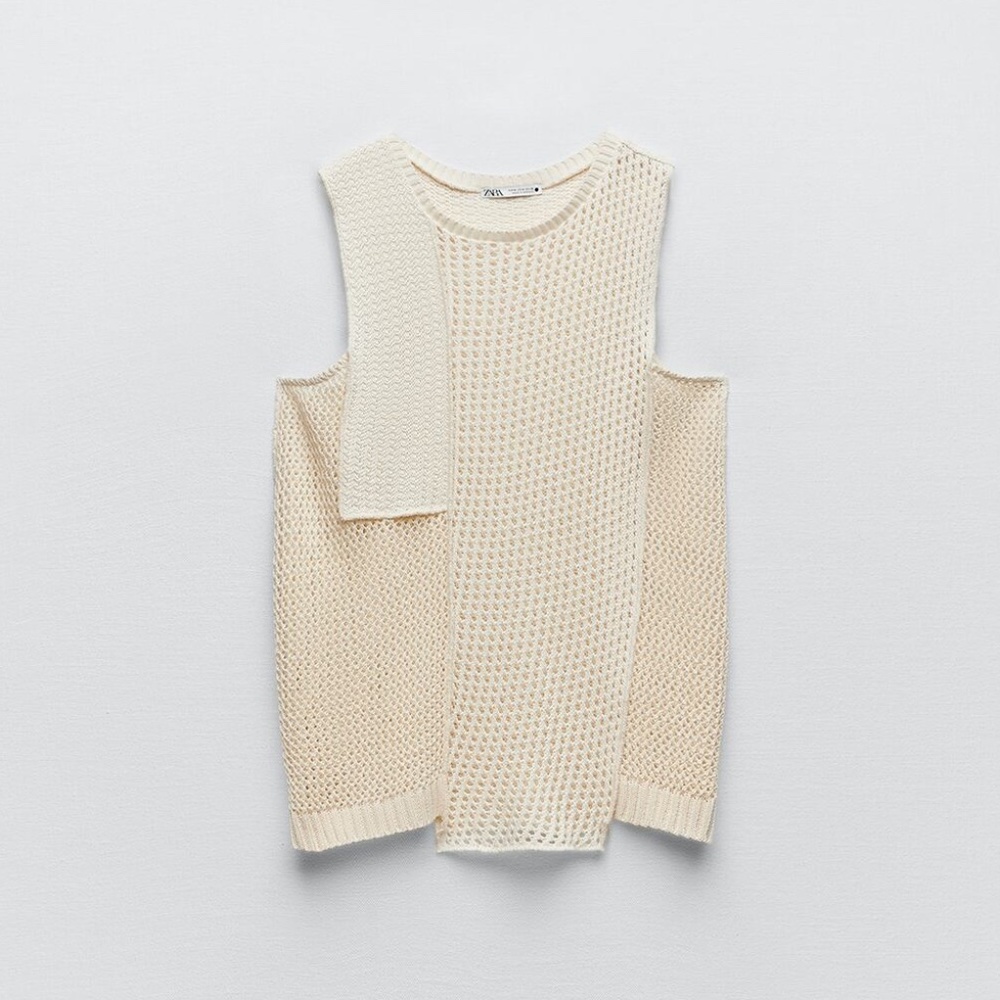 EUC Zara Patchwork Tank Top